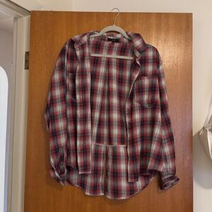 Fate Red and Black Plaid shirt